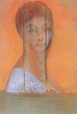 Odilon Redon Veiled Woman (mk19) oil painting picture